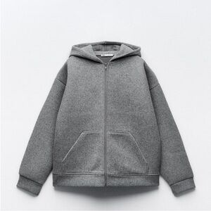 Zara neoprene hoodie